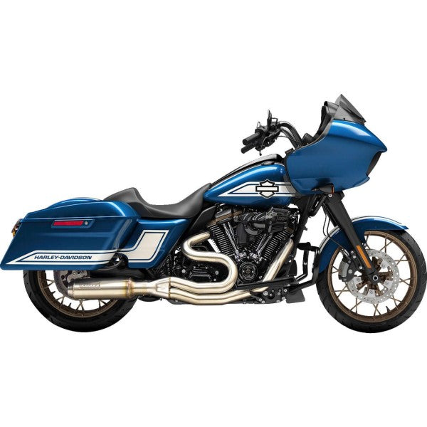Système d'Échappement Mi-Long 2-en-1 Super Bike