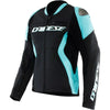 Manteau de Moto Racing 5 Femme Noir/Bleu de face