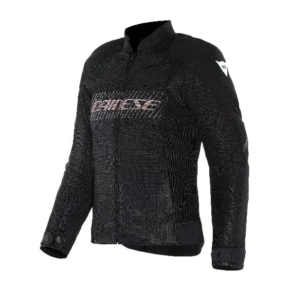 Manteau de Moto Herosphere Air Tex Femme/ noir de face/ Dainese