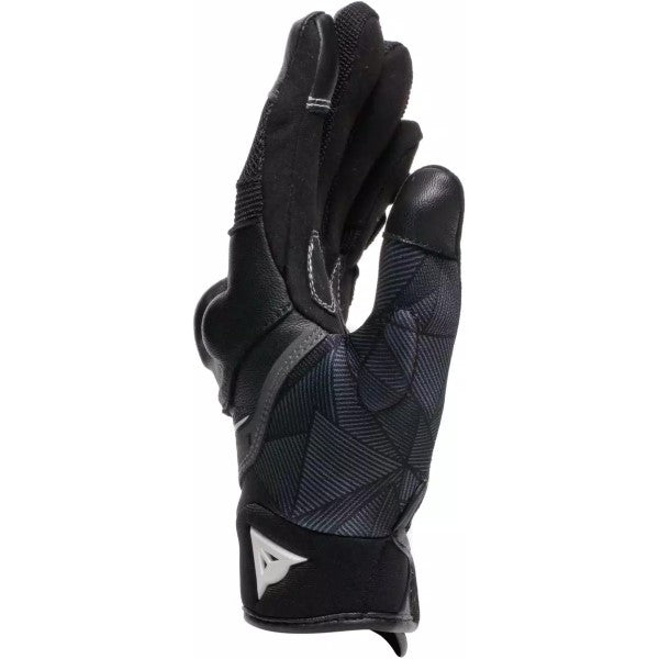 Gants de Motocross Ermex Femme Noir/Blanc de gauche