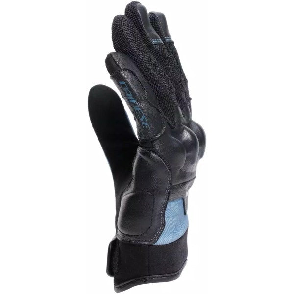Gants de Motocross Ermex Femme Noir/Bleu de droite
