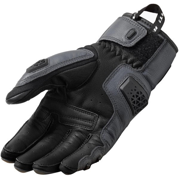 Gants de Moto Ventilé Sand 4 Gris/Noir de l'intérieur