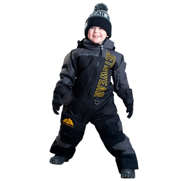 Ensemble de Motoneige Odin & Olivia SAFE Junior/Jethwear/noir jaune