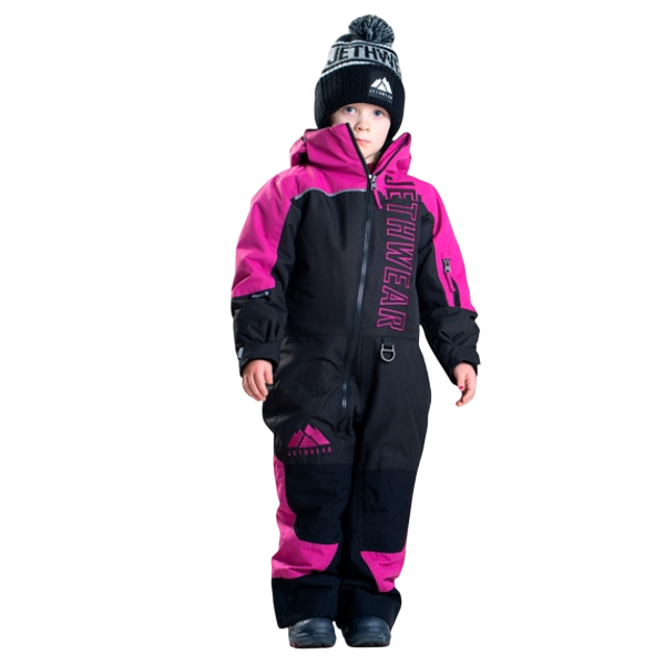 Ensemble de Motoneige Odin & Olivia SAFE Junior/Jethwear/noir rose