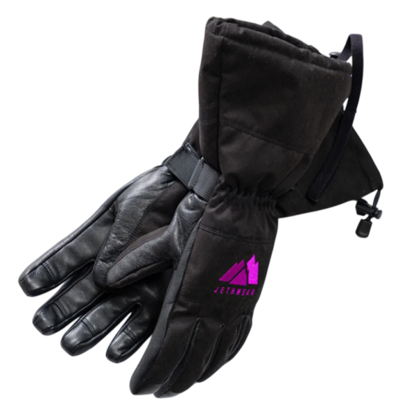 Gants de Motoneige Trail/Jethwear/noir rose, de paire