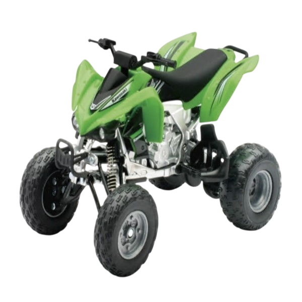 Modèle Réduit 1:12 Kawasaki KFX 450R/New Ray Toys, vert