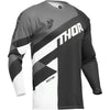 Chandail de Motocross Sector Checker Junior Noir/Gris de face