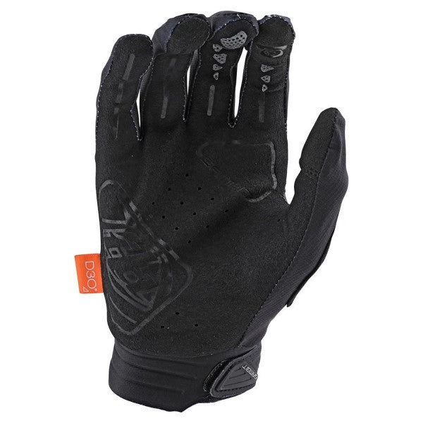 Gants de Moto Gambit Solid / Noir, le côté arrière 