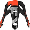 Palette de Motocross Torque X Evo Noir/Orange de dessus