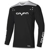Chandail de Motocross Rival Staple - Liquidation/Seven/noie blanc, de face