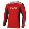 Chandail de Motocross Rival Staple - Liquidation/Seven/noie rouge, de face
