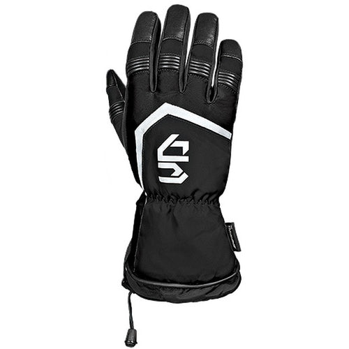 Gants de Motoneige en Nylon Femme Noir