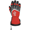 Gants de Motoneige en Nylon Femme Rouge