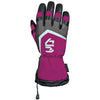 Gants de Motoneige en Nylon Femme Mauve