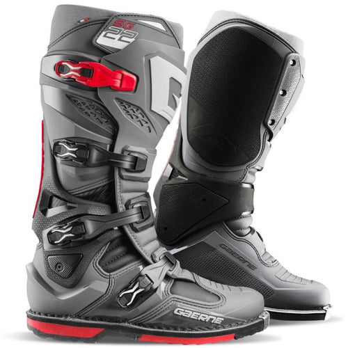 Bottes de Motocross Gaerne SG-22 Grise Paire