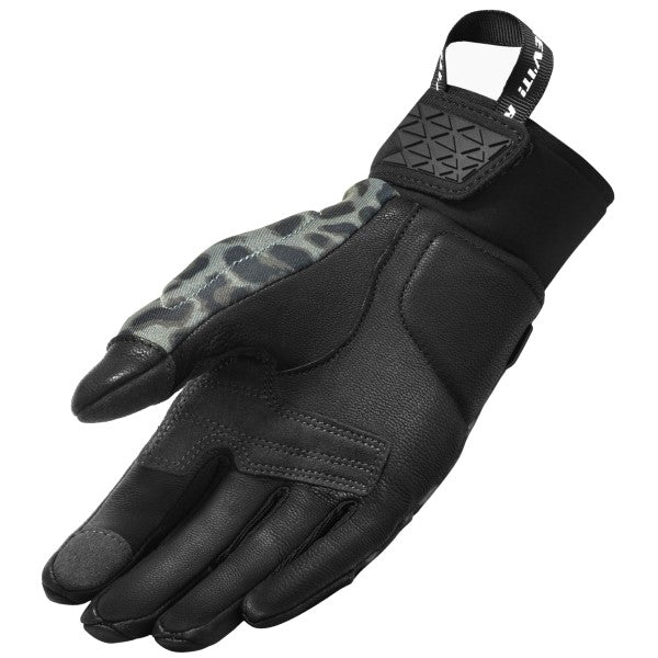 Gants de Moto Spectrum Femme gris intérieur