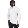 Chandail Breeze UPF 1/4 Zip Blanc Essayage Homme de face