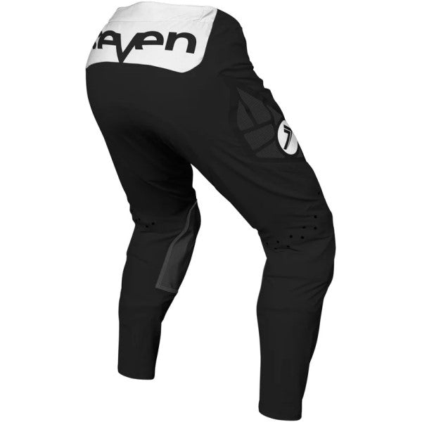 Pantalon de Motocross Zero Staple Noir de dos