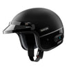 Casque Ouvert de Moto Surge avec Intercom Mesh/Sena, noir mat, de profil
