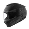 Casque Modulaire de Moto Specter Mesh ECE/Sena/Noir Mat, de profil