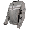 Manteau de Moto Olympia Eve 3 Femme Gris -Avant