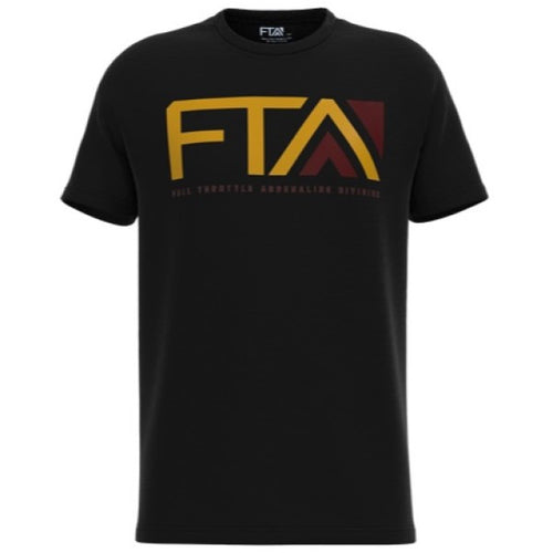 T-Shirt Full Throttle Premium Noir/Or