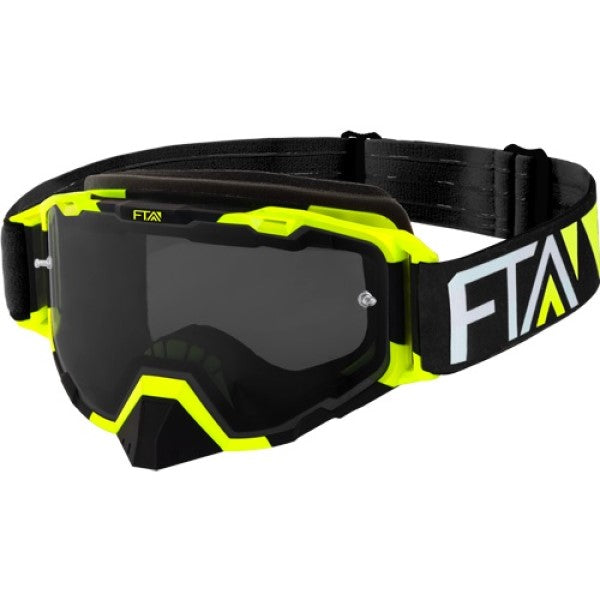 Lunette de Motocross Hyper Noir/Jaune