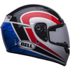 Casque Intégral de Moto Qualifier DLX MIPS Blitz Bleu/Blanc/Rouge de gauche