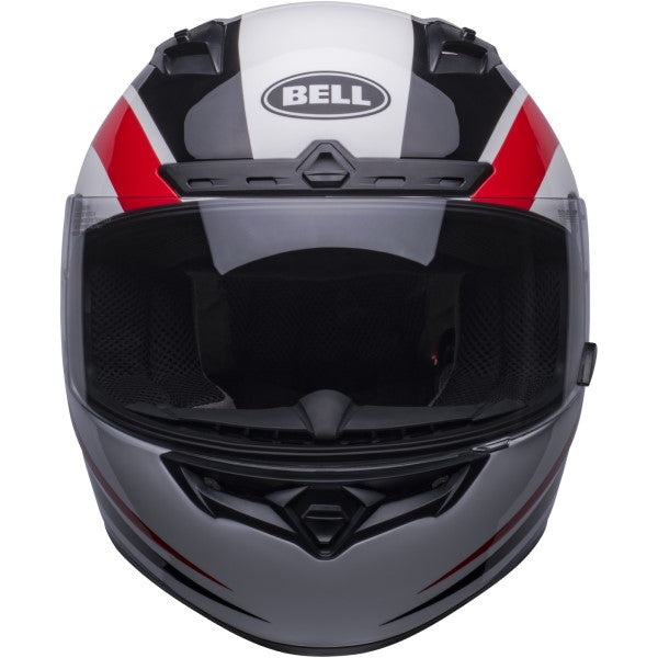 Casque Intégral de Moto Qualifier DLX MIPS Blitz Bleu/Blanc/Rouge de face