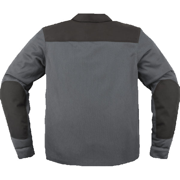 Manteau de Moto Upstate Mesh Gris, Dos