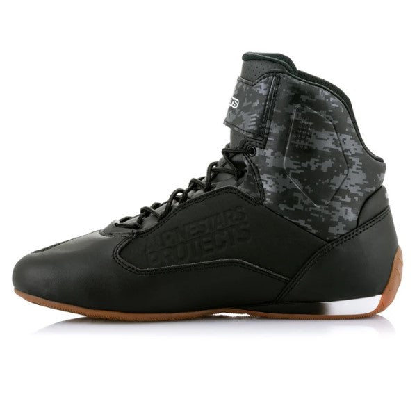 Chaussures de Moto Faster-3 Alpinestars noir, face intérieure