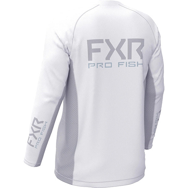 Chandail Derby Air UPF Blanc de dos