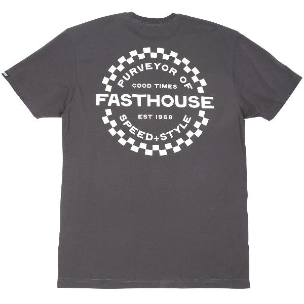 T-Shirt Anchor/Fasthouse/gris de dos