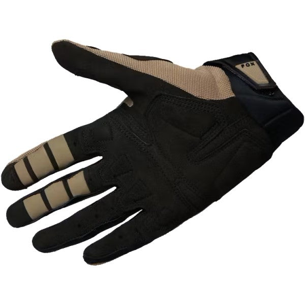 Gants de Motocross Bomber CE Fox brun, paume