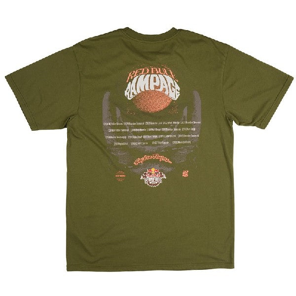 T-Shirt X Red Bull Rampage Intergalactic vert, Dos