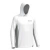 Coton Ouaté Derby Air UPF Pullover Blanc de face