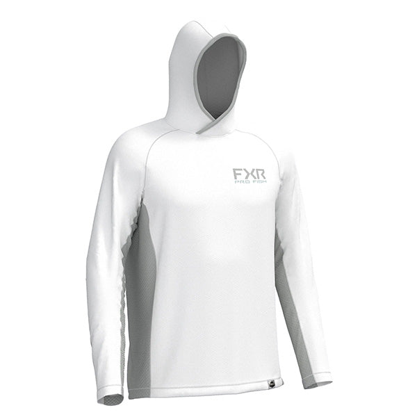 Coton Ouaté Derby Air UPF Pullover Blanc de face