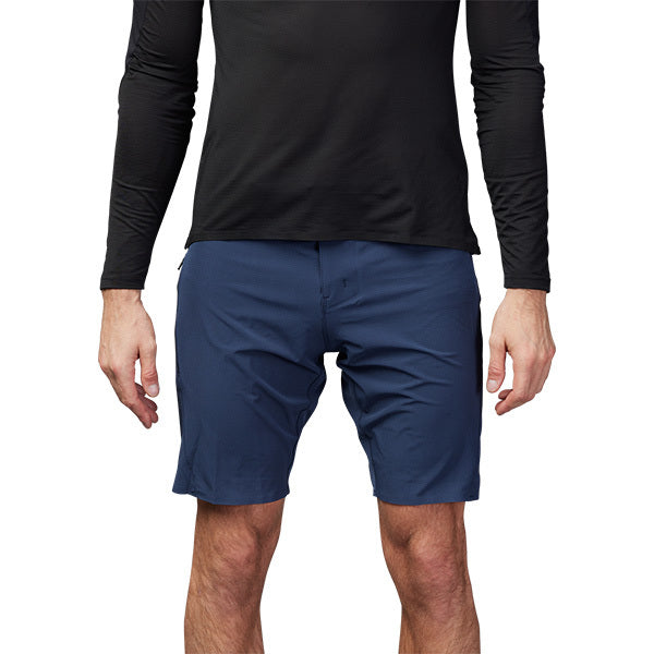 Short de Vélo de Montagne FOX Flexair Ascent Doublé Bleu