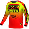 Chandail de Motocross Clutch Rouge/Jaune