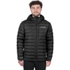 Manteau Matelassé Podium Hybride FXR /Noir de face 