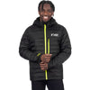 Manteau Matelassé Podium Hybride FXR /Noir de face 