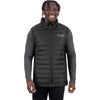 Manteau Matelassé Hybride Podium Sans Manche FXR/Noir de face