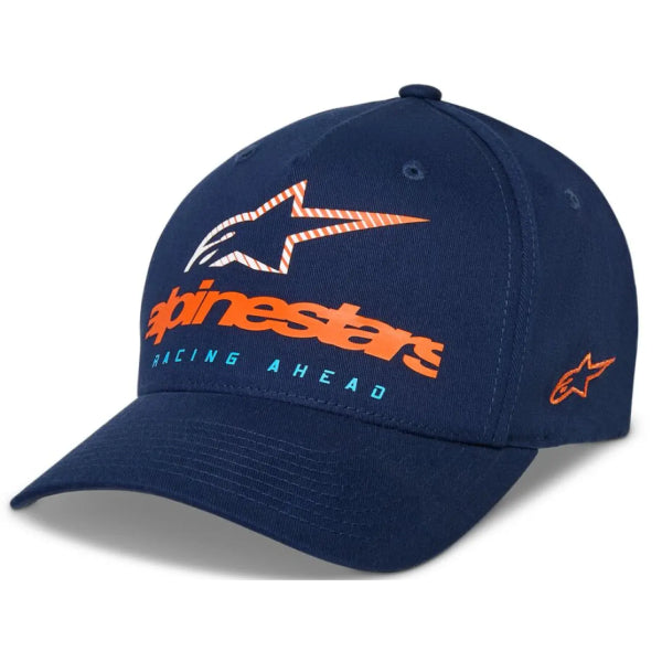 Casquette Instinct Alpinestars Bleu/ Orange