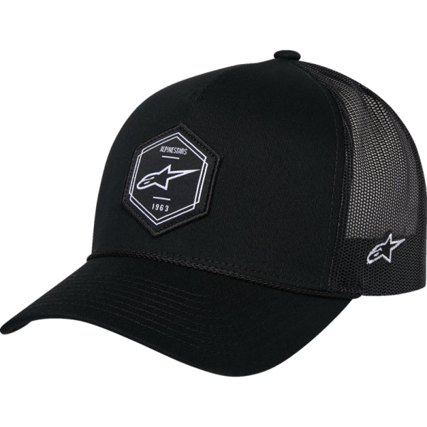 Casquette Hexeon Trucker Alpinestars Noir