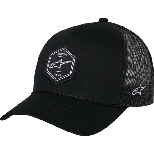 Casquette Hexeon Trucker Alpinestars Noir