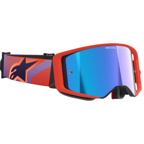 Lunette de Motocross Supertech Vision Corp Alpinestars Rouge/Bleu