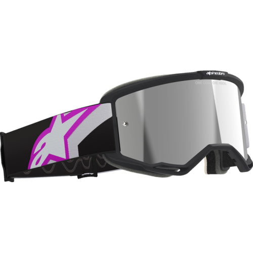 Lunettes de Motocross Vision 5 Corp Alpinestars Noir/Argent