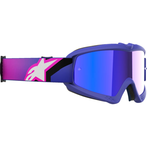 Lunettes de Motocross Vision 5 Corp Jeune Mauve/bleu