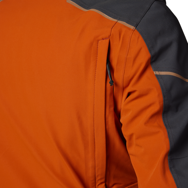 Manteau Moto FOX Defend ADV Orange Zoom Dos