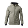 Manteau Defend Drive Windbloc Zip Beige, de face